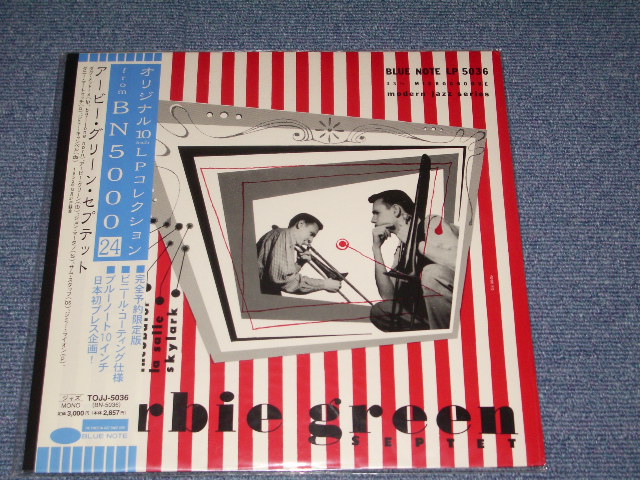 Photo1: URBIE GREEN SEPTET - NEW FACES-NEW SOUNDS / 1999 JAPAN PROMO  LIMITED 1st RELEASE  10"LP W/OBI