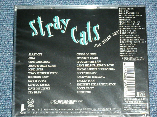 Photo: STRAY CATS ストレイ・キャッツ  - NEW BEST  / 1994 JAPAN ORIGINAL Brand New Sealed  CD 