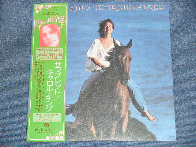 Photo1: CAROLE KING キャロル・キング - THOROUGHBRED /  1976 JAPAN ORIGINAL WHITE LABEL PROMO LP With OBI 