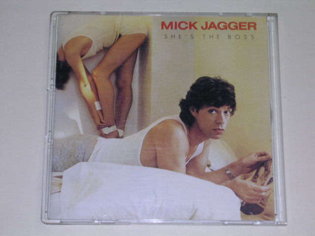 Photo1: MICK JAGGER of THE ROLLING STONES - SHE'S THE BOSS  / 1985 JAPAN ORIGINAL used CD 