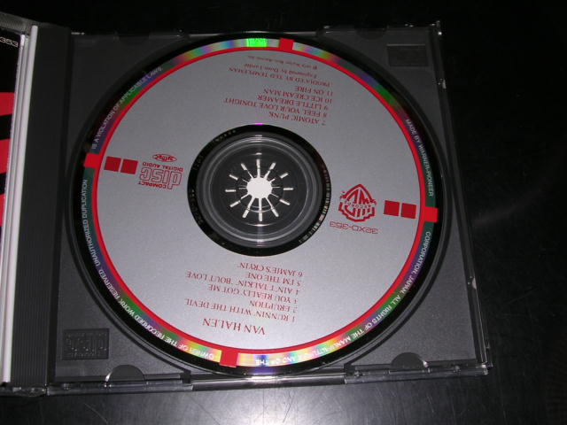 Photo: VAN HALEN - VAN HALEN  /  JAPAN ORIGINAL  MINT CD+VINYL OBI