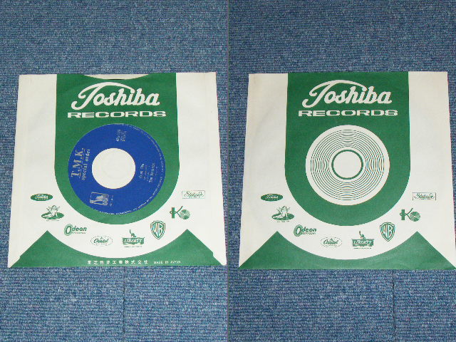 Photo: A) THE VENTURES ,B) ELIMINATORS   - A) CRUEL SEA , B) CAN'T BUY ME LOVE  ( MINT-/MINT- )  / 1966?  JAPAN ORIGINAL PROMO Only Used 7"Single 