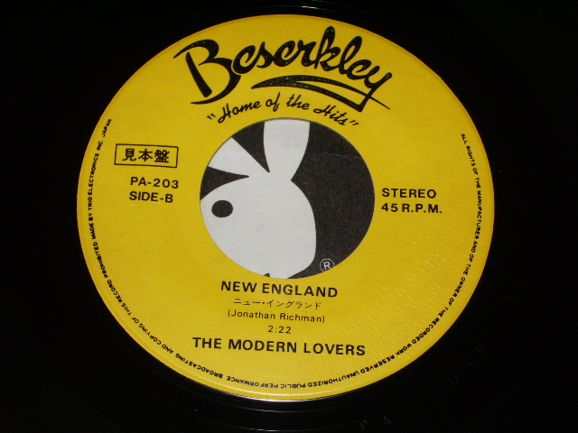 Photo: JONATHAN RICHMAN & THE MODERN LOVERS  - BACK IN THE U.S.A. ( PROMO )
