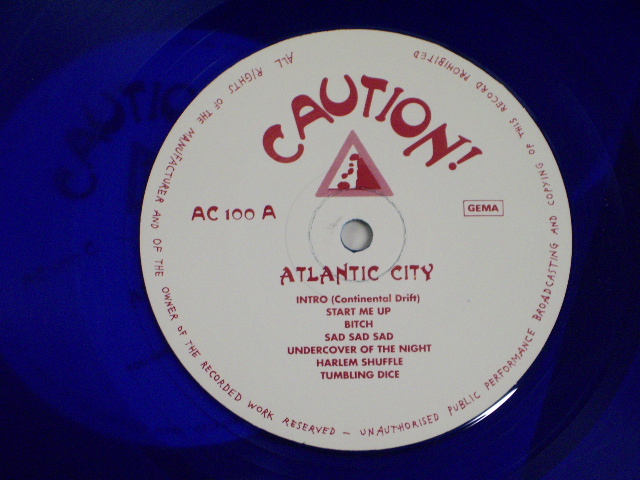 Photo: ROLLING STONES - ATLANTIC CITY /  BOOT 3 LP  COLORED VINYL 