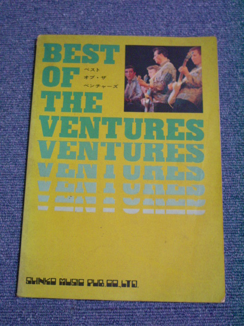 Photo1: THE VENTURES - ( BAND SCORE ) BEST of/ 1974  6 VERSION Used BOOK