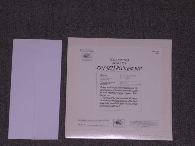 Photo: JEFF BECK GROUP - BECK OLA  / 2004 JAPAN Mini-LP Paper-Sleeve CD used With OBI 