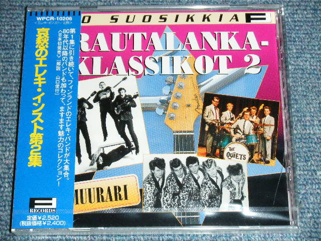 Photo1: V.A. OMNIBUS ( FEENADES, SOUNDS, ESQUIRES, STRANGERS, ADVENTURES, SAVAGE etc...  - RAUTALANKA-KLASSIKOT 2 （哀愁のエレキ・インスト第２集 / 廃盤・ラスト・チャンス）/ 1999 JAPAN Brand New Sealed CD