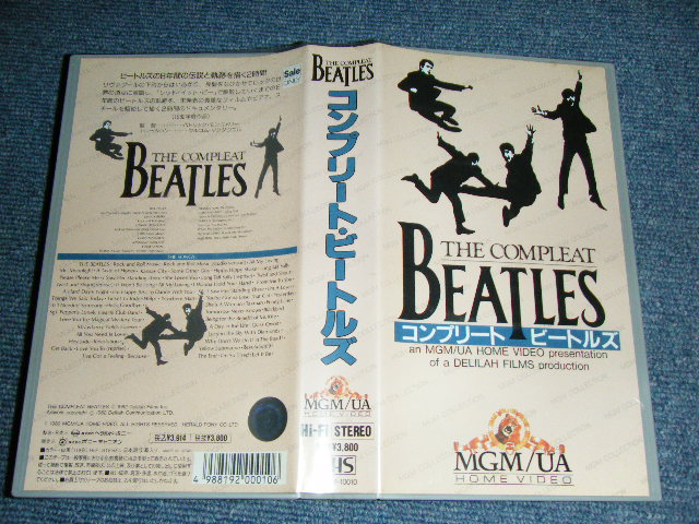 Photo: BEATLES - THE COMPLETE BEATLES / 1989 JAPAN ORIGINAL Used  VIDEO 