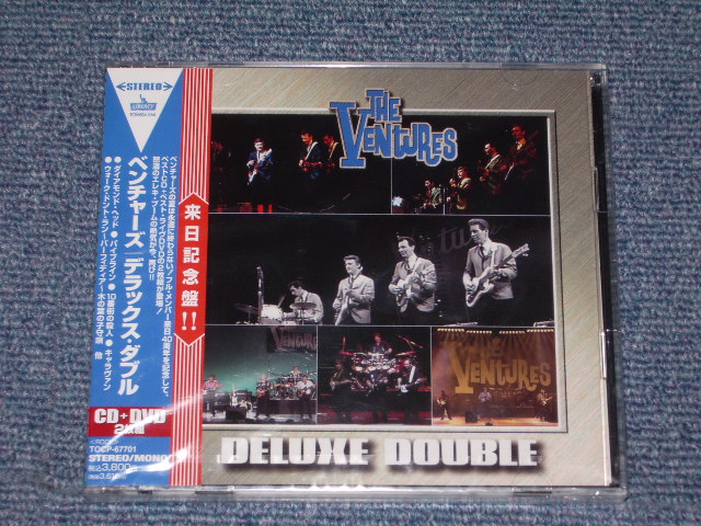 Photo1: THE VENTURES - DELUXE DOUBLE ( CD+DVD ) / 2005 JAPAN ONLY Brand New Sealed CD+DVD set  
