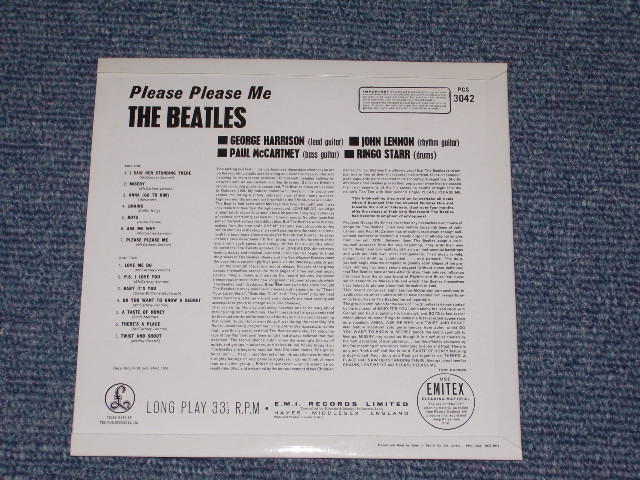 Photo: THE BEATLES - PLEASE PLEASE ME ( UK  PARLOPHONE STYLE FLIP BACK JACKET , STEREO VERSION ) / Brand New  COLLECTOR'S Mini-LP PAPER SLEEVE CD 