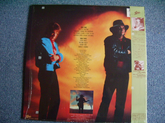 Photo: STEVIE RAY VAUGHAN - COULDN'T STAND THE WEATHER / 1984 JAPAN MINT LP w/Obi + Shrink Wrap  