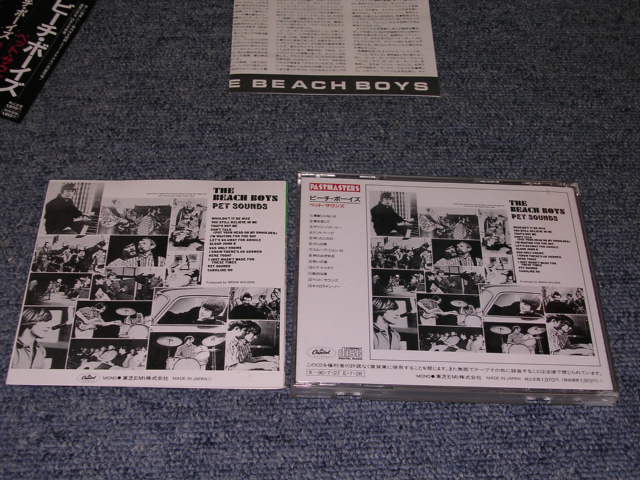 Photo: THE BEACH BOYS - PET SOUNDS ( 1989 RELEASED version / NON-Bonus Tracks Version ) / 1989 JAPAN ORIGINAL Used  CD with OBI 