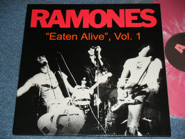 Photo1: RAMONES - EATON ALIVE, VOL.1  /  COLLECTORS ( BOOT ) Brand New LP PINK MARBLE VINYL WAX 