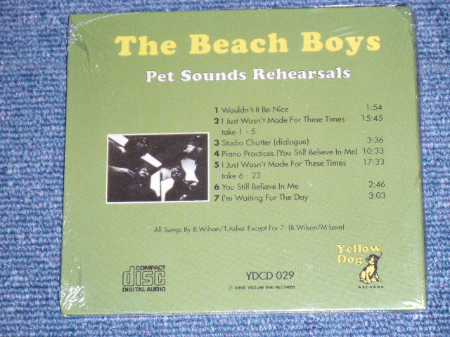 Photo: THE BEACH BOYS - PET SOUNDS REHEARSALS / 1993 COLLECTORS BOOT  Brand New  Sealed  CD