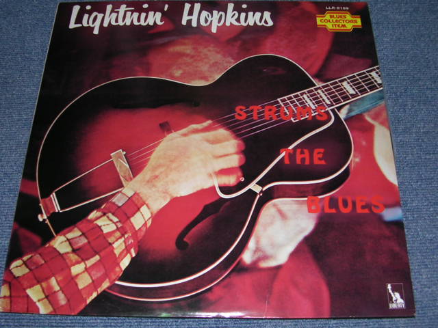 Photo1: LIGHTNIN' HOPKINS ライトニン・ホプキンス - STRUMS THE BLUES イン・ザ・ビギニング (Ex+, Ex-/MINT-) / 1975 Japan MONO Used LP