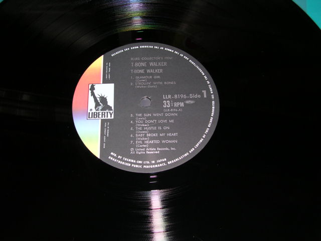 Photo: T-BONE WALKER - I GET SO WEARY  / Japan Original ?? LP MONO PRESS