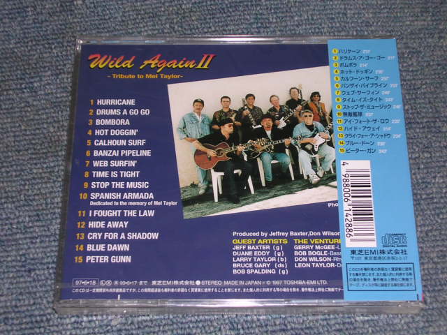 Photo: THE VENTURES - WILD AGAIN II / 1997 JAPAN Original Sealed CD 