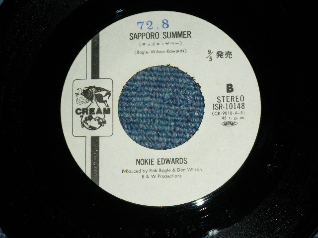 Photo: NOKIE EDWARDS of THE VENTURES -LOVE THEME FROM THE GODFATHER ( Ex+++/MINT- )   / 1972 JAPAN ORIGINAL  7"SINGLE 