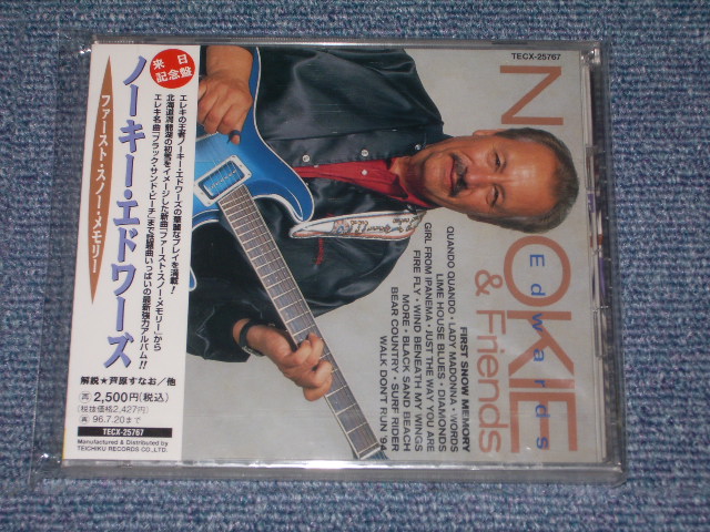 Photo1: NOKIE EDWARDS(of THE VENTURES) & FRIENDS - FIRST SNOW MEMORY  / 1994 JAPAN ORIGINAL Brand New Sealed  CD 