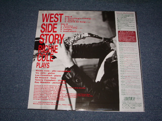 Photo: RICHIE COLLE - WEST SIDE STORY  /1996 JAPAN LIMITED BRAND NEW 12"LP Dead stock