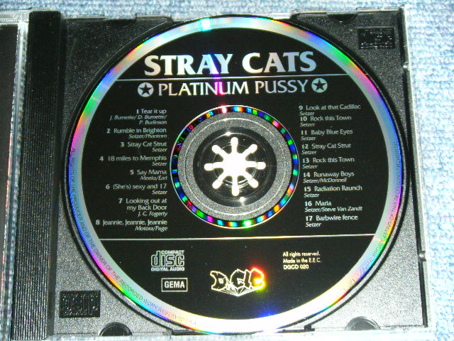 Photo: STRAY CATS ストレイ・キャッツ  - PLATINUM PUSSY /  COLLECTORS (  BOOT ) Used CD