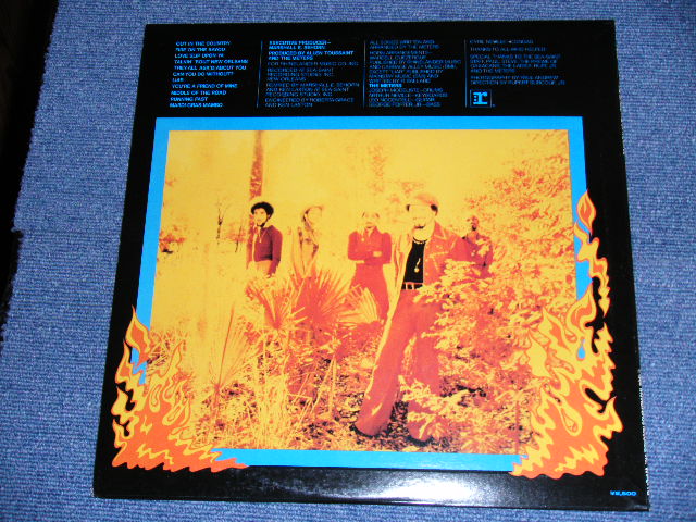 Photo: THE METERS - FIRE ON THE BAYOU / 1988 JAPAN  LINNER + USA PRESS  Used LP 