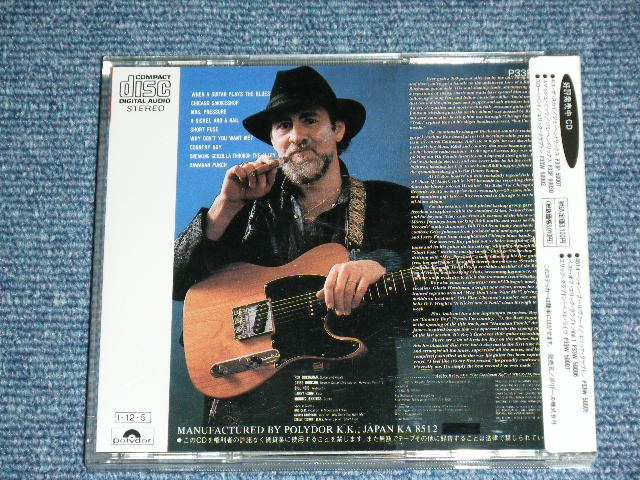 Photo: ROY BUCHANAN - WHEN A GUITAR PLAYS THE BLUES  / 1985 JAPAN ORIGINAL Used CD With VINYL OBI