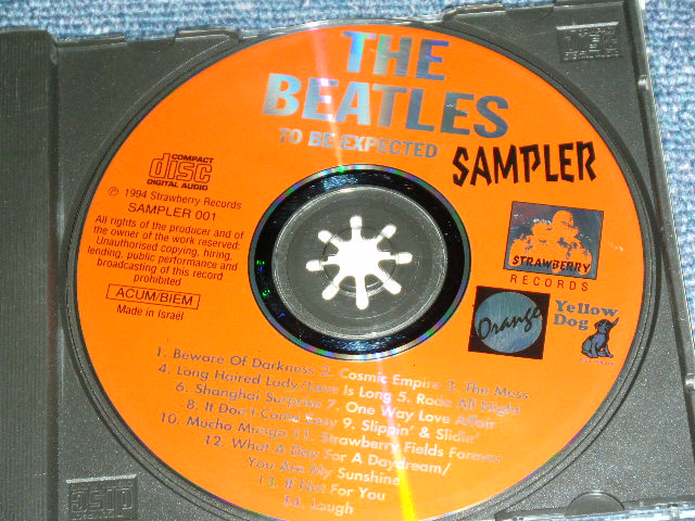 Photo: THE BEATLES -  TO BE EXPECTED / 1994 Used COLLECTOR'S CD 