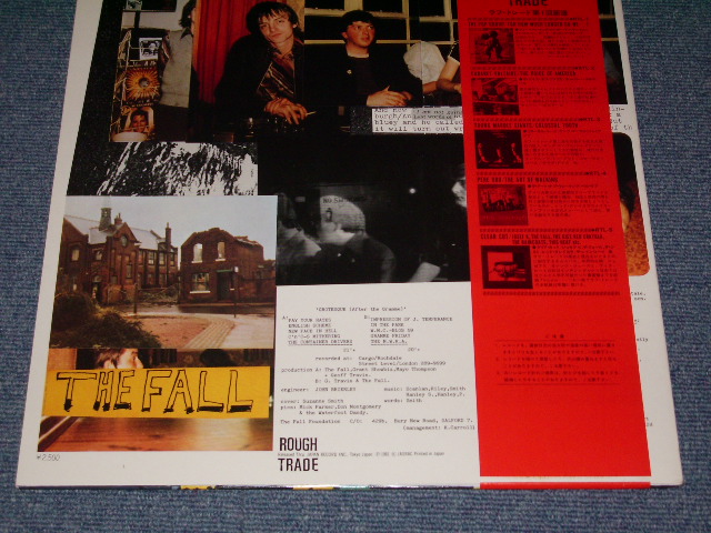 Photo: THE FALL - GROTESQUE  /  1981 JAPAN  ORIGINAL Promo  LP With OBI 