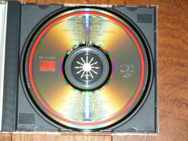 Photo: ost v.a. - WHITE NIGHTS / 1985 JAPAN ORIGINAL Used CD With VINYL OBI 