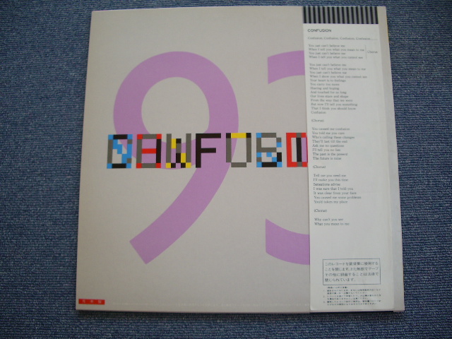 Photo: NEW ORDER - CONFUSION /  1984 JAPAN PROMO 12inch w/OBI 