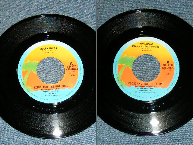 Photo: EDDIE AND THE HOT RODS- WOOLY BULLY /  1976 JAPAN ORIGINAL  7" Single 