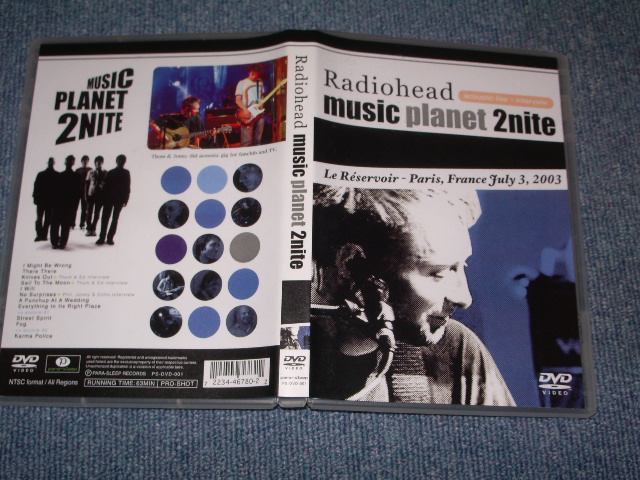 Photo1: RADIOHEAD - MUSIC PLANT 2NITE   / BRAND NEW COLLECTORS DVD
