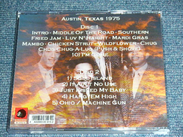 Photo: THE METERS - FIRE IN TEXAS ( AUSTIN, TEXAS 1975 )  / COLLECTORS BOOT  Brand New  2 CD