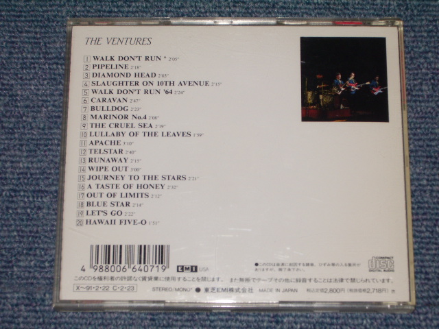 Photo: THE VENTURES - BEST NOW   / 1990 JAPAN Original Used CD