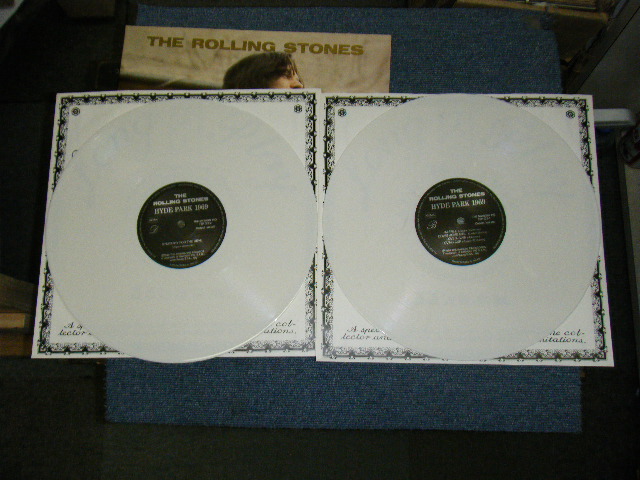 Photo: ROLLING STONES -  HYDE PARK 1969 / 1989 BOOT 2LP MARBLE WAX VINYL 