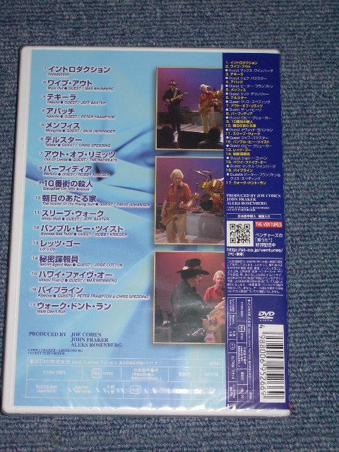 Photo: THE VENTURES - 30TH ANNIVERSARY SUPER SESSION / 2006 JAPAN ONLY Brand New Sealed DVD  out-of-print now 