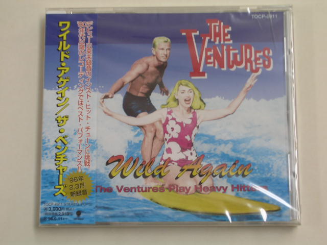 Photo1: THE VENTURES - WILD AGAIN  / 1996  JAPAN ORIGINAL SEALED CD With OBI 