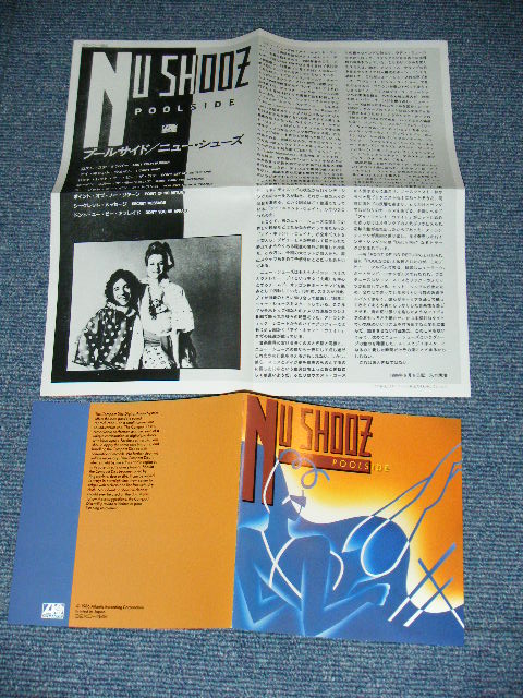 Photo: NU SHOOZ - POOLSIDE / 1986 JAPAN ORIGINAL Used CD With VINYL OBI