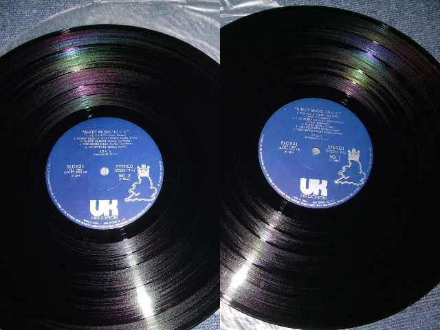 Photo: 10 C.C. - SHEET MUSIC. / 1974 JAPAN ORIGINAL Used  LP With OBI 