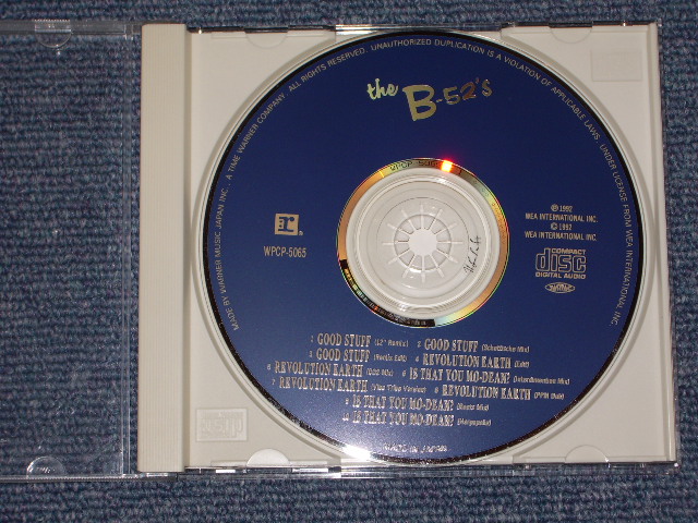 Photo: THE B-52'S GOOD STUFF / IS THAT YOU MO-DEAN ? EP / 1992 JAPAN PROMO MINT MAXI-CD+OBI 