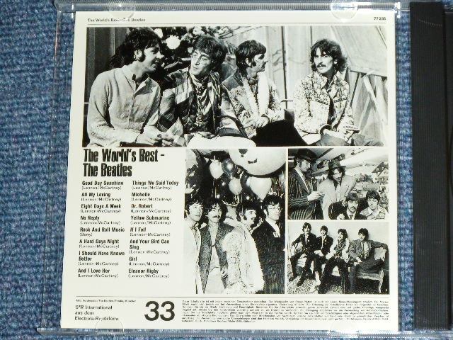 Photo: THE BEATLES -  THE WORLD'S BEST  (  60's GERMAN ALBUM  )  / Brand New COLLECTOR'S CD 