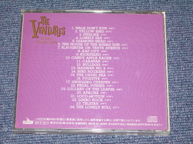 Photo: THE VENTURES - SINGLE COLLECTION VOL.1  / 1993 JAPAN Original Used CD With OBI 