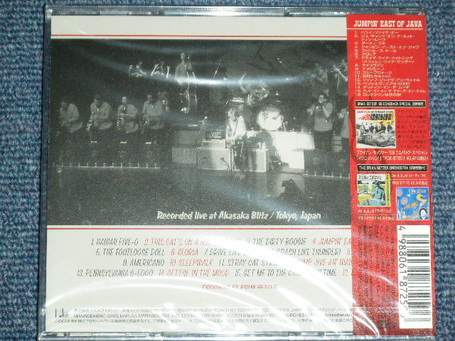 Photo: BRIAN SETZER ORCHESTRA - JUMPIN' EAST OF JAVA    / 2001 JAPAN Brand New Sealed CD