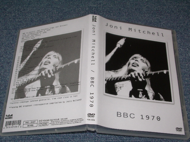 Photo1: JONI MITCHELL - BBC 1970  / BRAND NEW COLLECTORS DVD