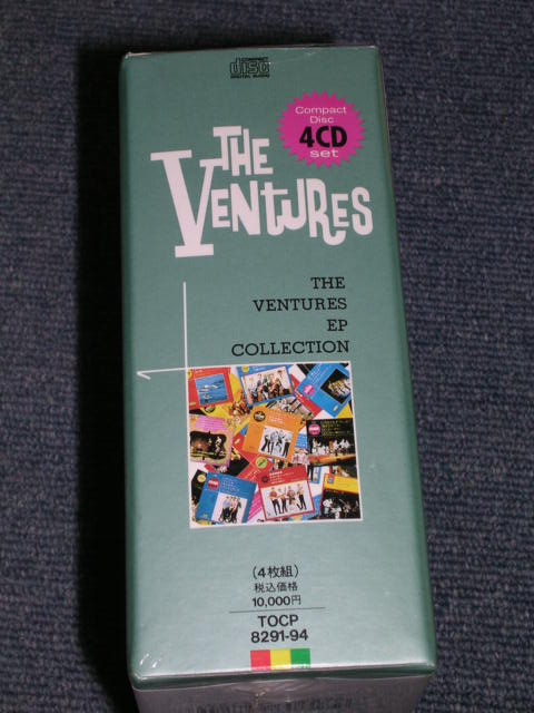 Photo: THE VENTURES - THE VENTURES EP COLLECTION  / 1994 JAPAN ORIGINAL Sealed 4 CD BOXSET 