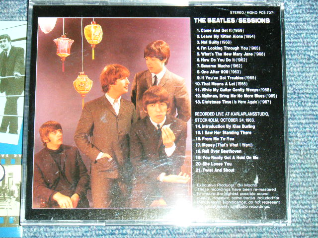 Photo: THE BEATLES - SESSIONS  / Used COLLECTOR'S CD 