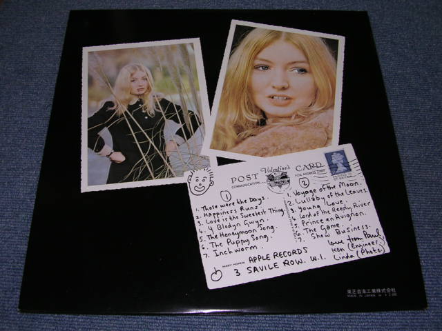 Photo: MARY HOPKIN - POST CARD / JAPAN ORIGINAL MINT- LP