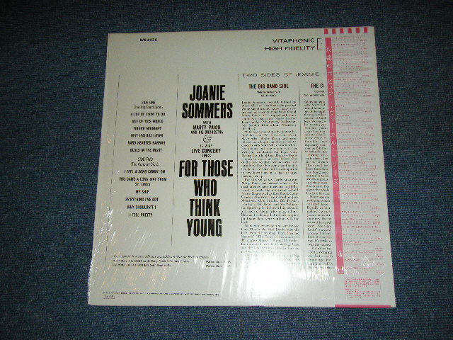 Photo: JOANIE SOMMERS -FOR THOSE WHO THINK YOUNG  / 1985 JAPAN Reissue Used LP+Obi  