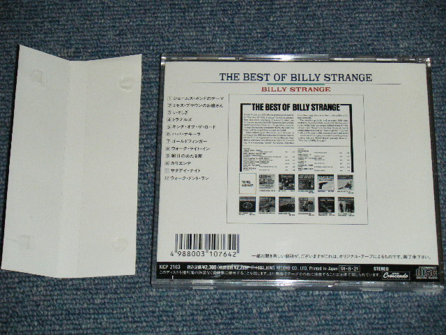 Photo: BILLY STRANGE - THE BEST OF/ 1991 JAPAN ORIGINAL Used   CD 